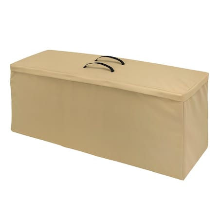 Modern Leisure Basics Patio Cushion & Cover Storage Bag, 48 in. L x 16 in. W x 22 in. H, Khaki 4124AB